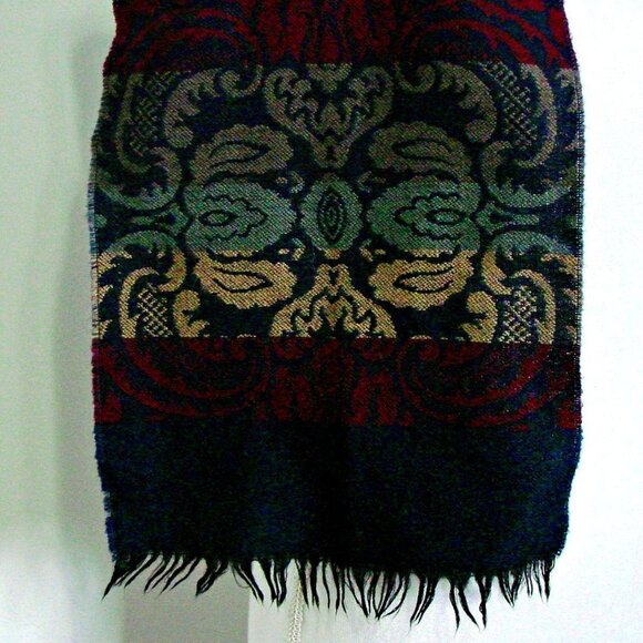 Earthtone Boho Scarf Fashionable Light-weight Warm - Picture 5 of 10